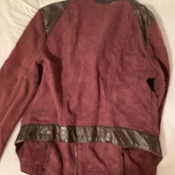 Free people maroon jacket - Picture 2 of 2